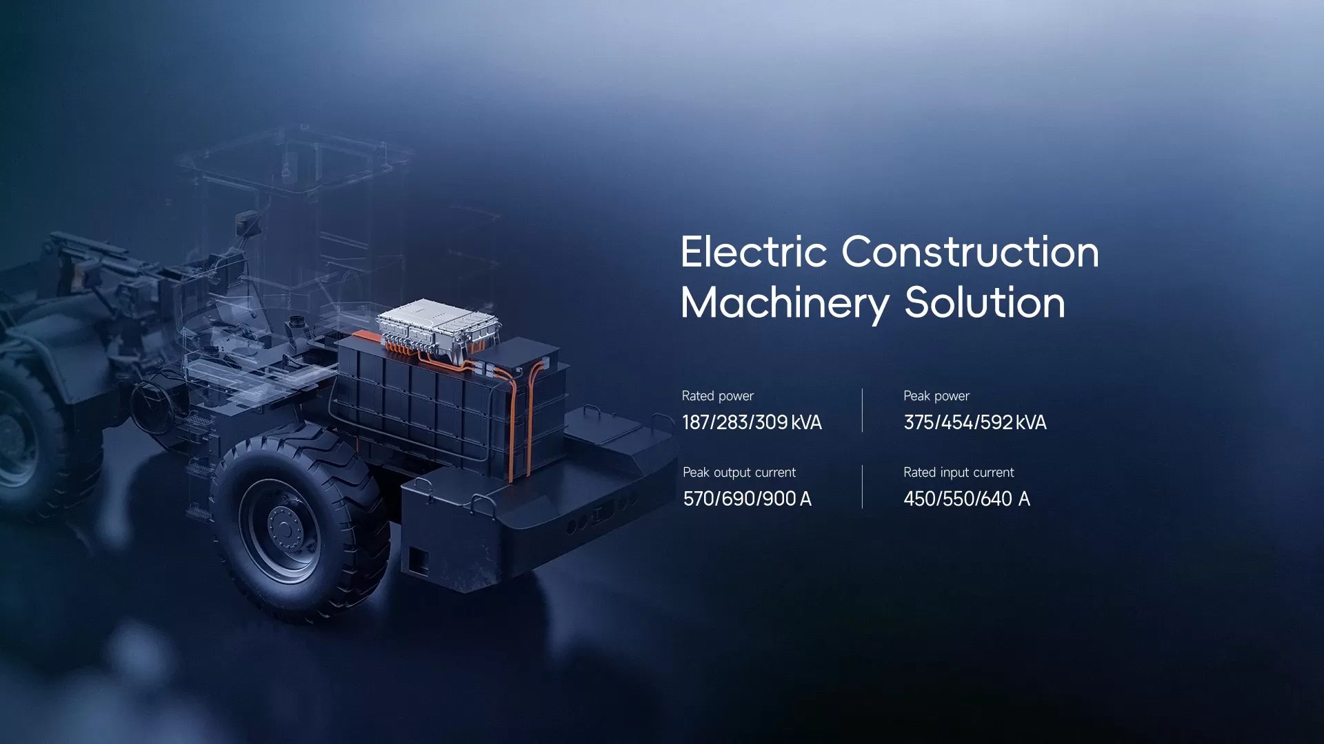 Electric Construction Machinery Solution